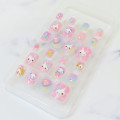 Japan Q-LiA Tiny Nail Tips - Kira Usa Twins Bubble Rabbit : Heisei Retro Pink - 2