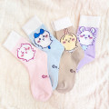 Japan Chiikawa Crew Socks - Chiikawa : Doll Pink - 3