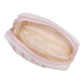 Japan Chiikawa Square Cosmetic Pouch - Chiikawa : Chill Chill Pink Stripe - 7