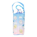 Japan Chiikawa Insulated Cooler Plastic Bottle Holder - Chiikawa & Hachiware & Usagi : Sky Blue Pink - 2