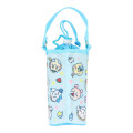 Japan Chiikawa Insulated Cooler Plastic Bottle Holder - Summer Blue - 2
