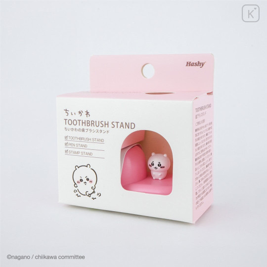 Japan Chiikawa Toothbrush Stand - Chiikawa : Figure Pink - 2