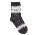 Japan Chiikawa Crew Socks - Chiikawa : Christmas Charcoal Gray - 1