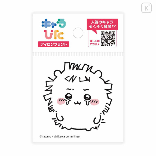 Japan Chiikawa Charapita Iron Print Mini - Chiikawa : Crying Over Bad Haircut - 1