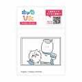 Japan Chiikawa Charapita Iron Print Mini - Chiikawa : Dream Photo with Muchauman - 1
