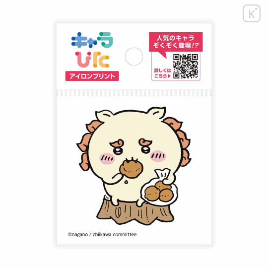 Japan Chiikawa Charapita Iron Print Mini - Shisa : Eating - 1