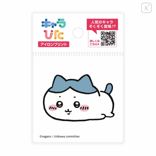 Japan Chiikawa Charapita Iron Print Mini - Hachiware : Relax - 1