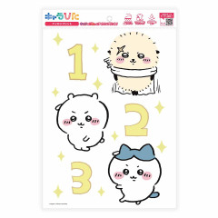 Japan Chiikawa Charapita Iron Print A4 - Chiikawa & Hachiware & Rakko : Ready