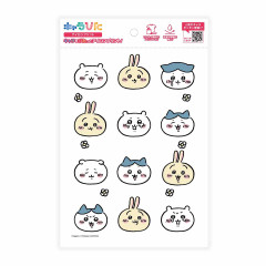 Japan Chiikawa Charapita Iron Print A5 - Chiikawa & Hachiware & Usagi : Face