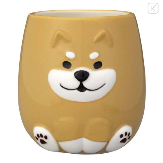 Japan Decole 3D Porcelain Mug - Wankoron Dog Shiba Inu - 1