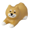 Japan Decole Porcelain Chopstick Rest - Wankoron Dog Shiba Inu - 1