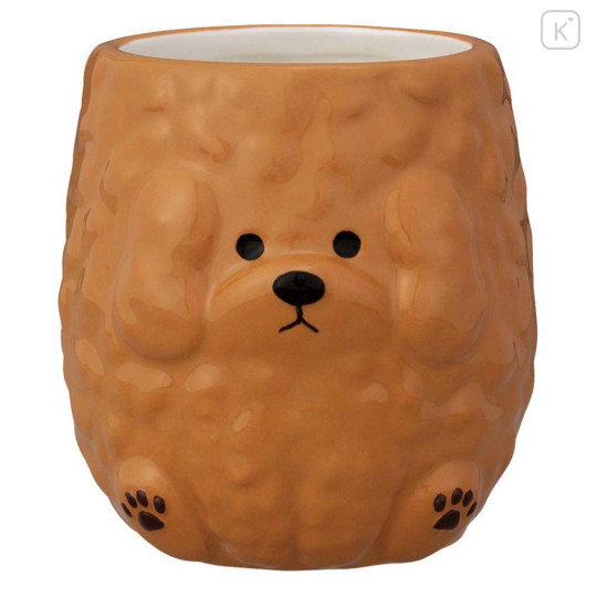 Japan Decole 3D Porcelain Mug - Wankoron Dog Toy Poodle - 1
