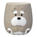 Japan Decole 3D Porcelain Mug - Wankoron Dog Schnauzer - 1