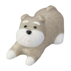 Japan Decole Porcelain Chopstick Rest - Wankoron Dog Schnauzer