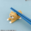 Japan Decole Porcelain Chopstick Rest - Wankoron Dog Schnauzer - 2