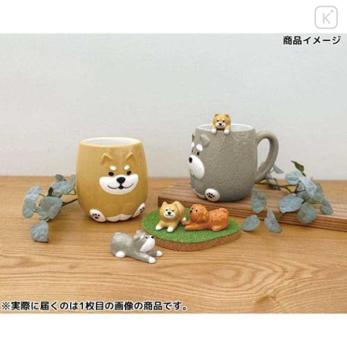 Japan Decole Porcelain Chopstick Rest - Wankoron Dog Schnauzer - 4