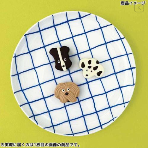 Japan Maison Terrier × Decole Mascot Magnet - Sweets Chocolate Dog White - 4
