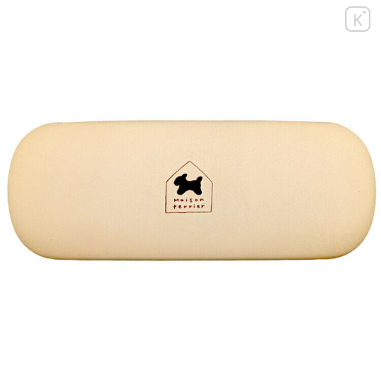 Japan Maison Terrier Glasses Case - Sweets Chocolate Dog Beige - 2