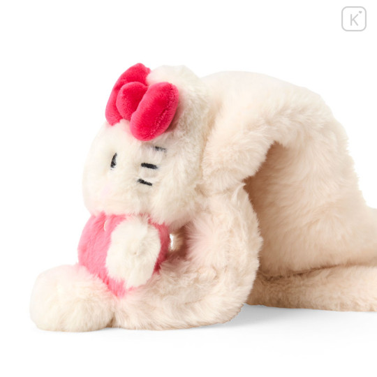 Japan Sanrio Original Kids Mascot Scarf - Hello Kitty - 3