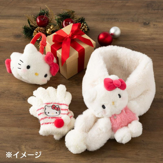 Japan Sanrio Original Kids Mascot Scarf - Cinnamoroll - 4