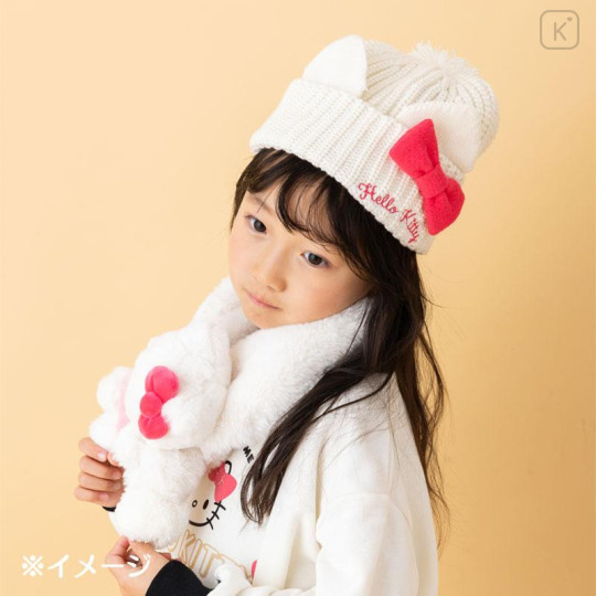 Japan Sanrio Original Kids Mascot Scarf - Cinnamoroll - 5