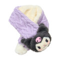 Japan Sanrio Original Kids Knit Scarf - Kuromi : 2025 - 1