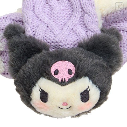 Japan Sanrio Original Kids Knit Scarf - Kuromi : 2025 - 2