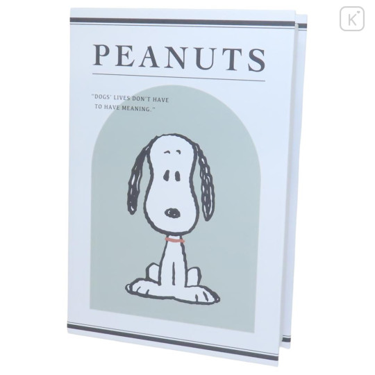 Japan Peanuts Book-Shaped Box Case - Snoopy : White - 1