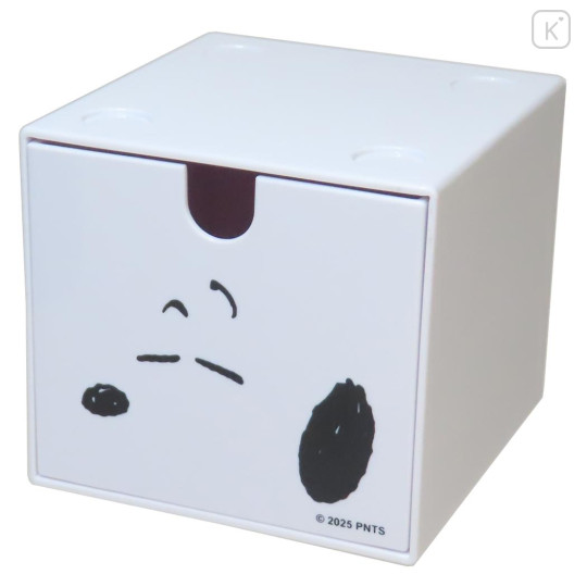 Japan Peanuts Stacking Chest Drawer - Snoopy : Good Night - 1
