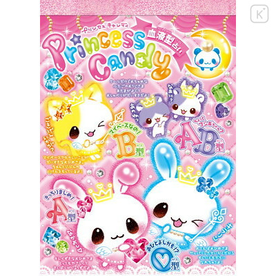 Japan Q-LiA A6 Notepad - Candy Twins : Heisei Retro Princess Candy Pink - 1
