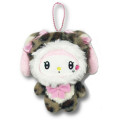 Japan Sanrio Ballchain Mascot Pouch - My Melody : Leopard Loving Eyes - 1