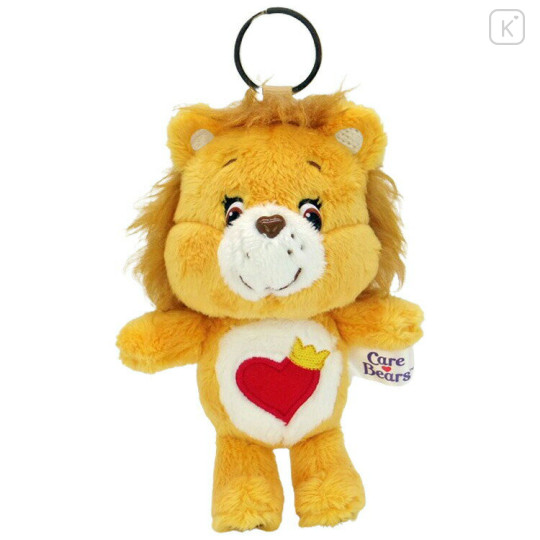 Japan Care Bears Plush Keychain - Cousin : Brave Heart Lion - 1