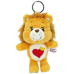 Japan Care Bears Plush Keychain - Cousin : Brave Heart Lion
