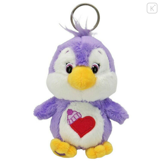 Japan Care Bears Plush Keychain - Cousin : Cozy Heart Penguin - 1