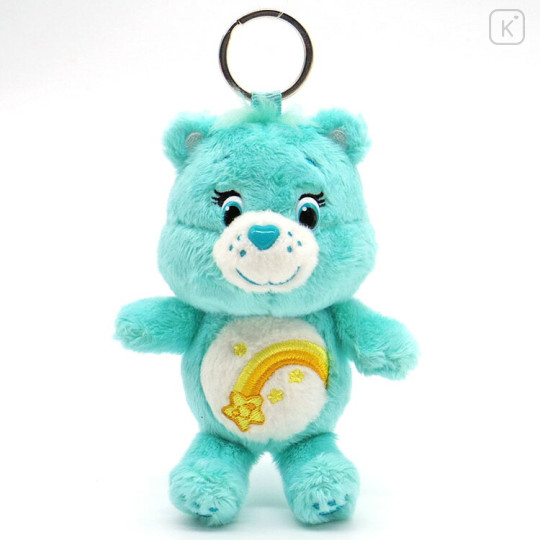 Japan Care Bears Plush Keychain - Wish Bear - 1