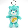 Japan Care Bears Plush Keychain - Wish Bear - 1