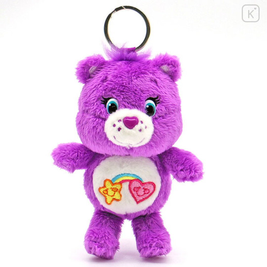 Japan Care Bears Plush Keychain - Best Friend Bear - 1