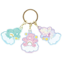 Japan Care Bears Acrylic Keychain 3 Charm - Wish Bear & Cheer Bear