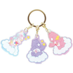 Japan Care Bears Acrylic Keychain 3 Charm - True Heart Bear & Sweet Dream Bear & Love A Lot Bear