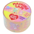 Japan Care Bears Masking Tape - Rainbow Party - 1