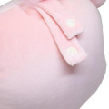 Japan Care Bears Travel Fluffy Neck Pillow Cushion - Cheer Bear Plush Style - 6