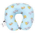 Japan Tom and Jerry Travel Fluffy Neck Pillow Cushion - Tom : Plush Style - 4