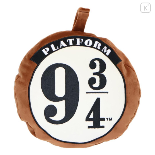 Japan Harry Potter Travel Fluffy Neck Pillow Cushion - Platform 9 3/4 : Plush Style - 2