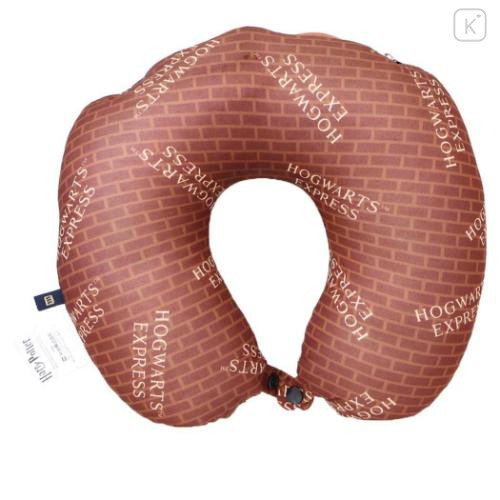 Japan Harry Potter Travel Fluffy Neck Pillow Cushion - Platform 9 3/4 : Plush Style - 4