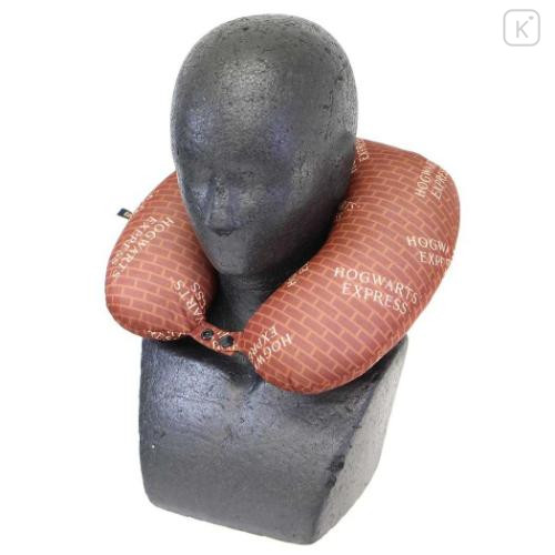 Japan Harry Potter Travel Fluffy Neck Pillow Cushion - Platform 9 3/4 : Plush Style - 5