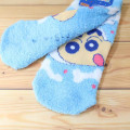 Japan Crayon Shin-chan Fluffy Socks - Shinnosuke Nohara & Shiro : Blue - 2