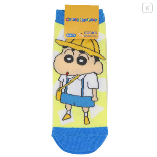 Japan Crayon Shin-chan Socks - Shinnosuke Nohara : School Uniform - 1