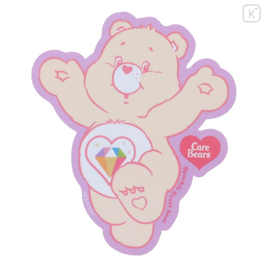 Japan Care Bears Vinyl Sticker - Sparkle Heart Bear - 1