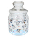 Japan Peanuts Jar Glass Storage Container - Snoopy : Brother Olaf - 1