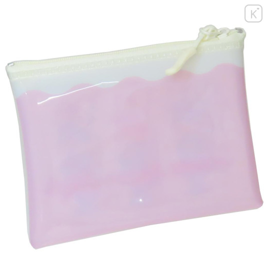 Japan Care Bears Clear Flat Mini Pouch - Wish Bear & Cheer Bear Sweets Sugar High - 2